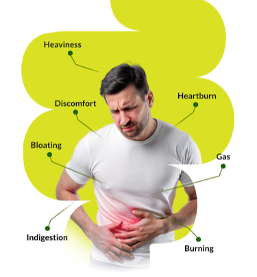 Digestive supplement bottle on white background (mobile hero 1)